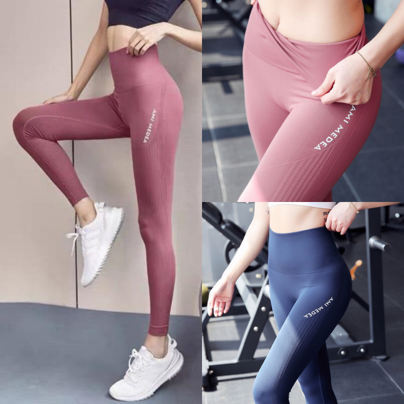 Quần dài tập yoga nữ lưng cao ôm dáng - quần legging tập gym nữ cao cấp - Q01