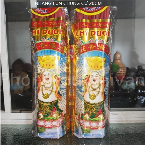 Nhang Chung Cư Lùn CHÍ DƯƠNG 20cm  -thờ cúng