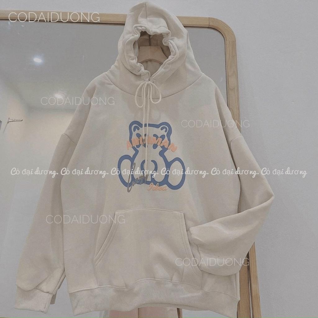 ÁO HOODIE PHỐI HỌA TIẾT PHỐI MÀU NGỘ NGHĨNH THỜI TRANG ĐẸP CHẤT PHONG CÁCH