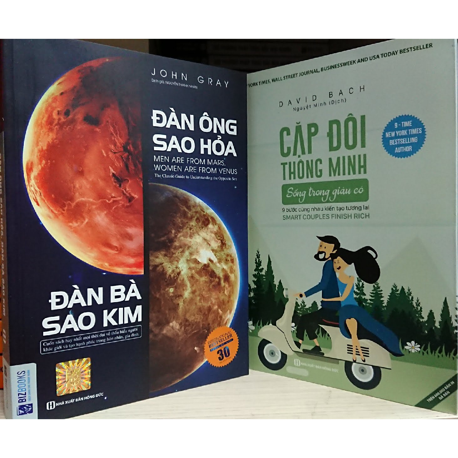 Combo Đàn ông sao hỏa đàn bà sao kim - Cặp đôi thông minh sống trong giàu sang