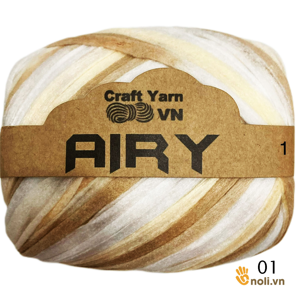 Sợi cọ giấy Airy loang