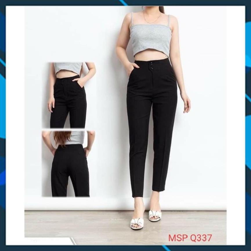 Quần B316 baggy 2 khuy lệch, chất vải cao cấp, quần tây âu công sở form dáng đẹp, chuẩn từng đường kim mũi chỉ