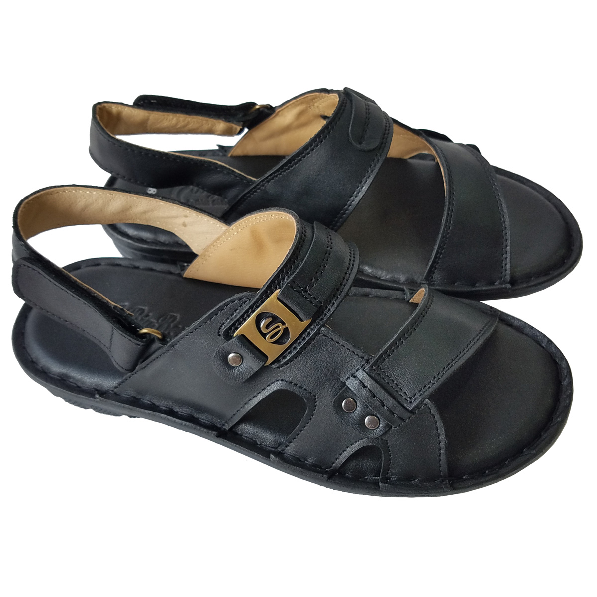 Giày sandal nam da bò thật BIGGBEN cao cấp SD122