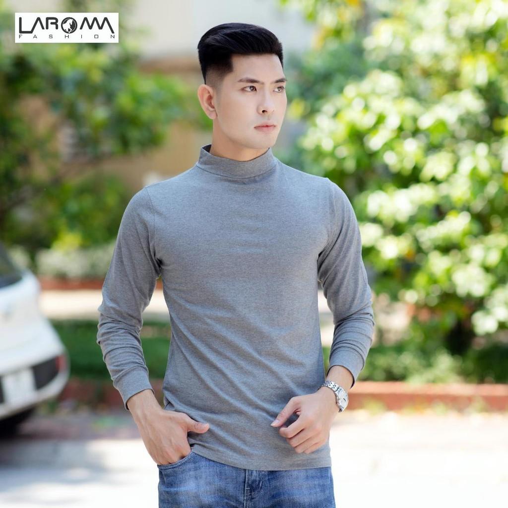 Laroma áo giữ nhiệt nam Laroma cổ cao | Giữ ấm - Khử mùi