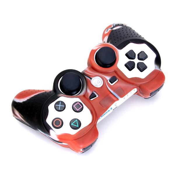 2 X Silicone Protective Skin Case Cover For Sony PS2 PS3 Wireless Controller