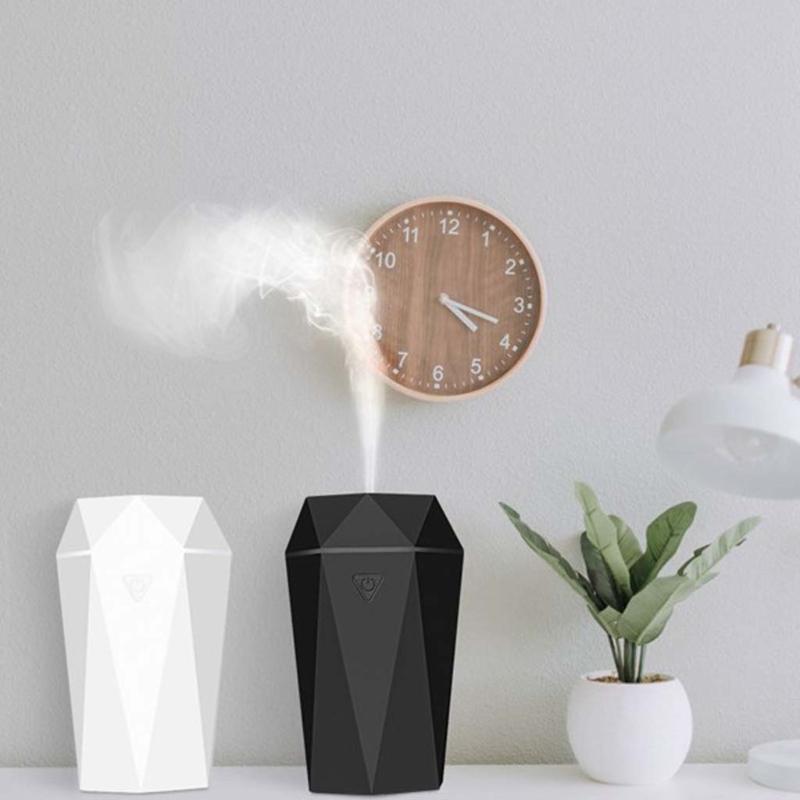 USB Máy Tạo Độ Ẩm Không Khí Thơm Xe Ô Tô Không Khuếch Tán Tinh Dầu Thông Thơm Humidificador Thoáng Mát Phun Sương Tạo Cho Xe Hơi Thơm Nhà