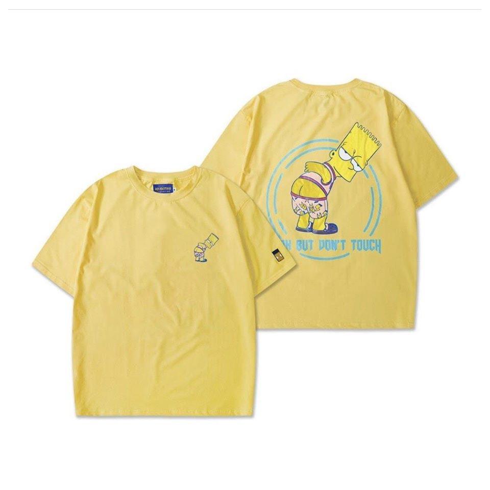 Tee Simpson Look But Don’t Touch - Áo Simpsons Nhiều Màu Cực Đẹp