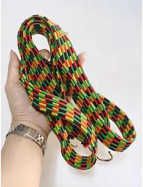 Dây Thun Ràng Buộc Hàng Co Dãn Chắc Chắn Nhiều Màu Dài 1.6M