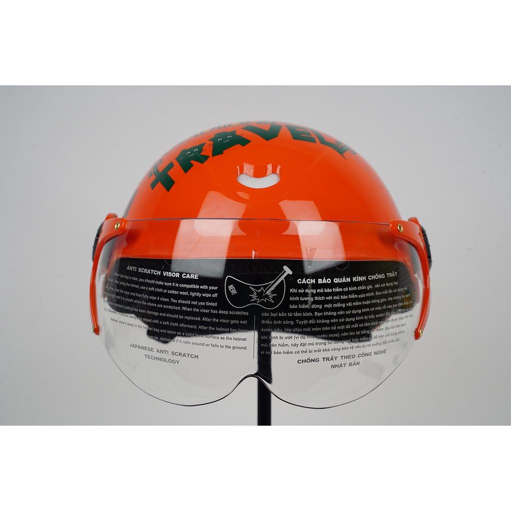 Mũ Bảo Hiểm Trẻ Em CHITA HELMETS CT25 Tem Mèo Du lịch