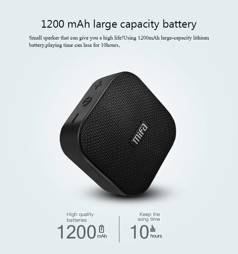 Loa Bluetooth MIFA A1 Âm Bass Trầm Ấm , Chống Nước IP56 - Hàng Chính Hãng