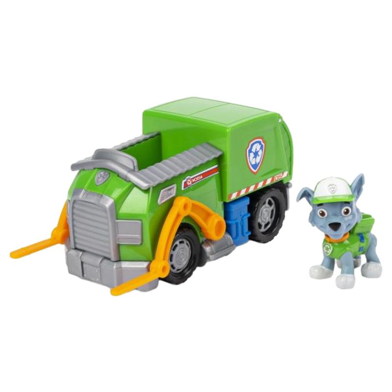 Đồ Chơi Xe Cứu Hộ Cơ Bản Paw Patrol 6068854 - Rocky Recycle Truck