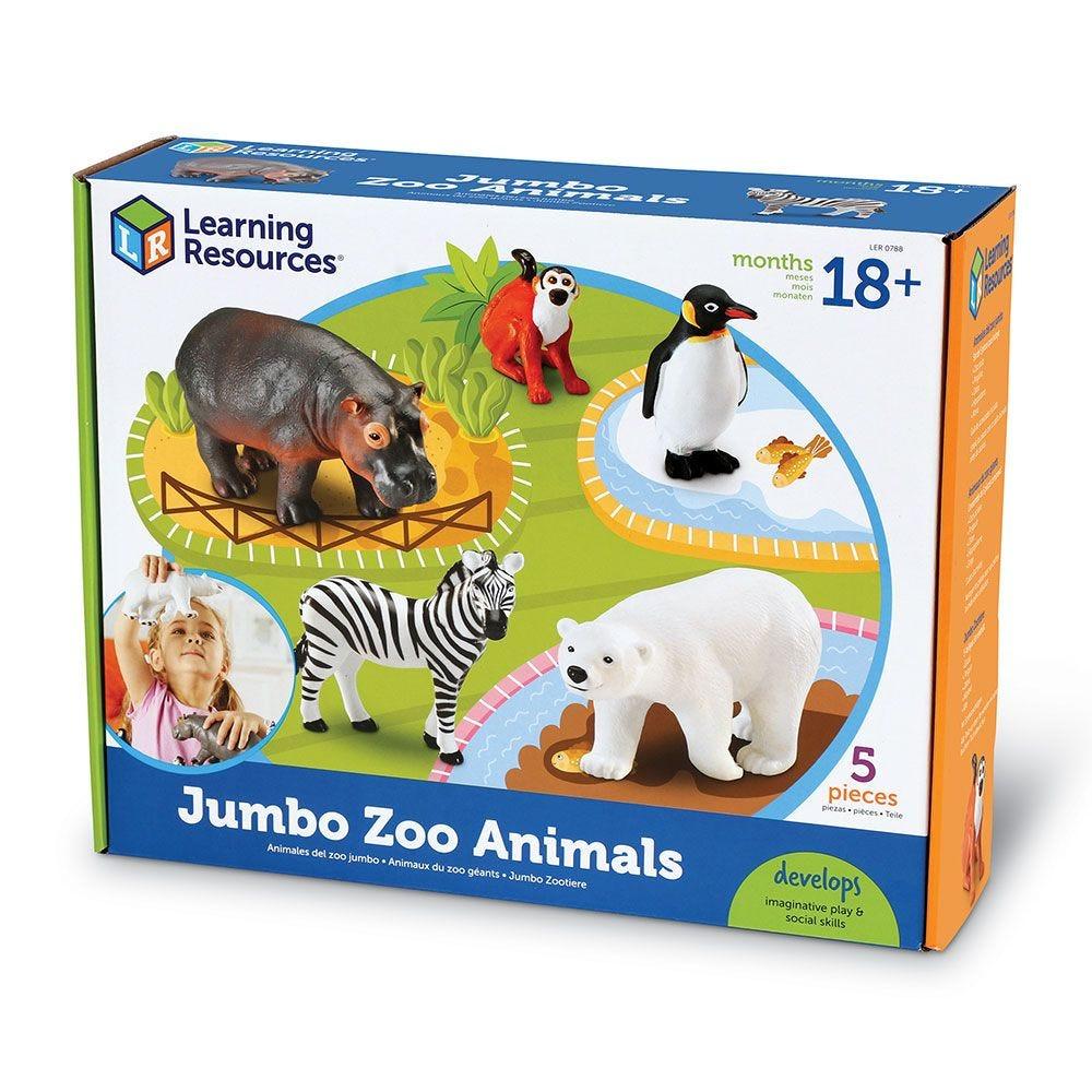 Bộ động vật sở thú - Jumbo Zoo Animals - Giá Tiki khuyến mãi ...