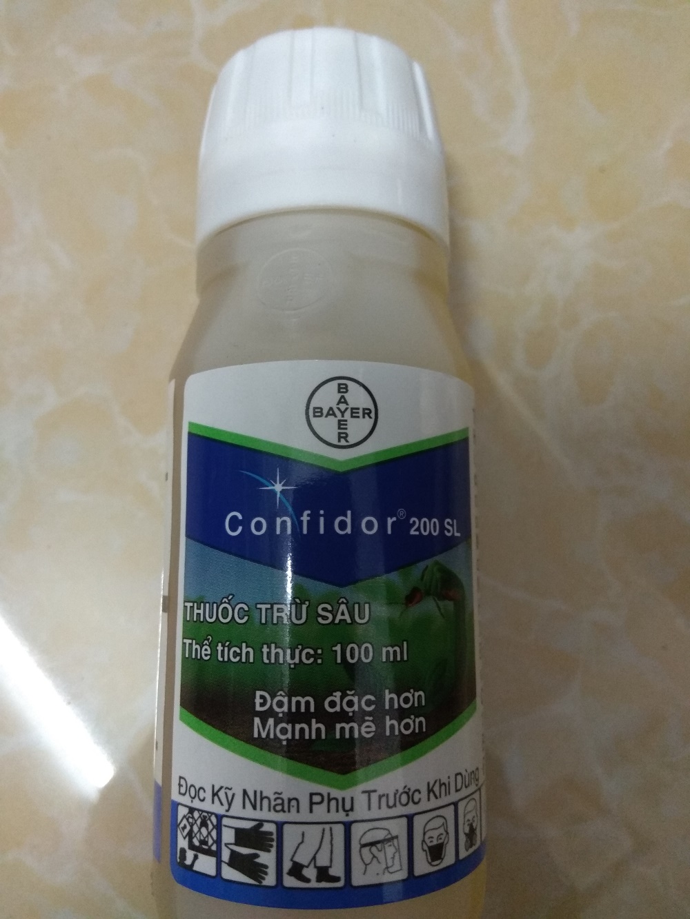 CONFIDOR 200SL trừ bọ trĩ và các côn trùng hút chích - chai 100ml