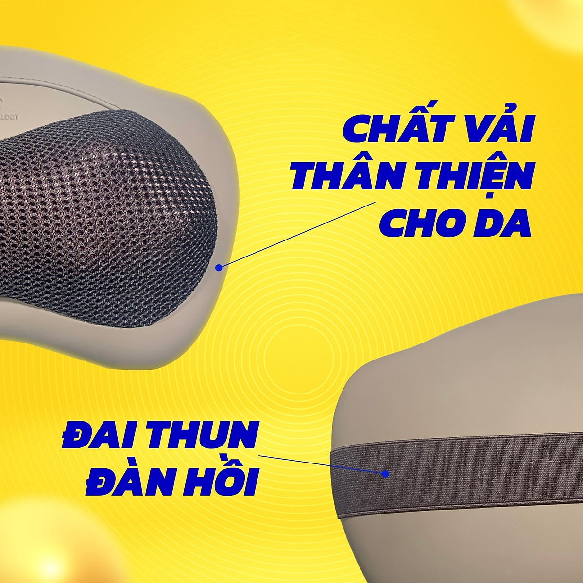 GỐI MÁT XA TOÀN THÂN ĐA NĂNG CAO CẤP GIẢM ĐAU NHỨC XƯƠNG KHỚP