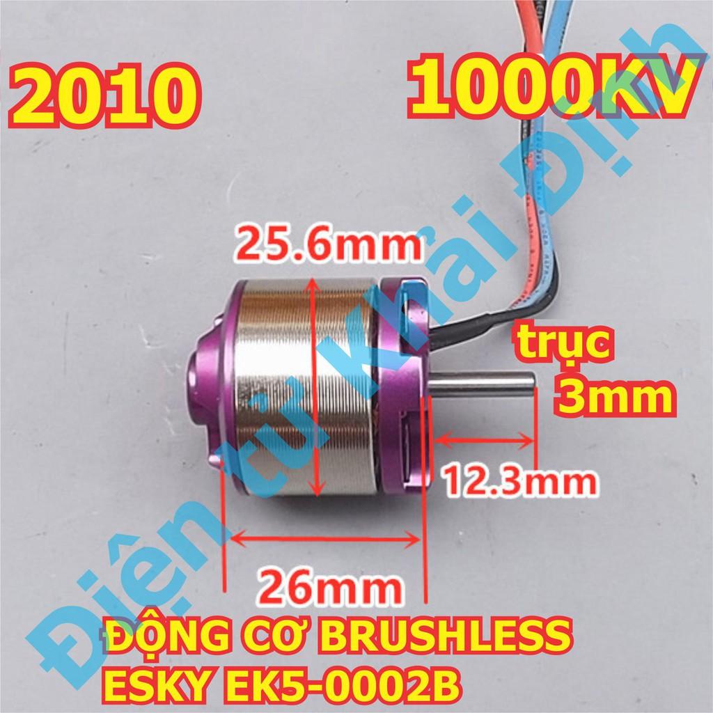 ĐỘNG CƠ BRUSHLESS KHÔNG CHỔI THAN ESKY EK5-0002B 2010 1000kv kde5884