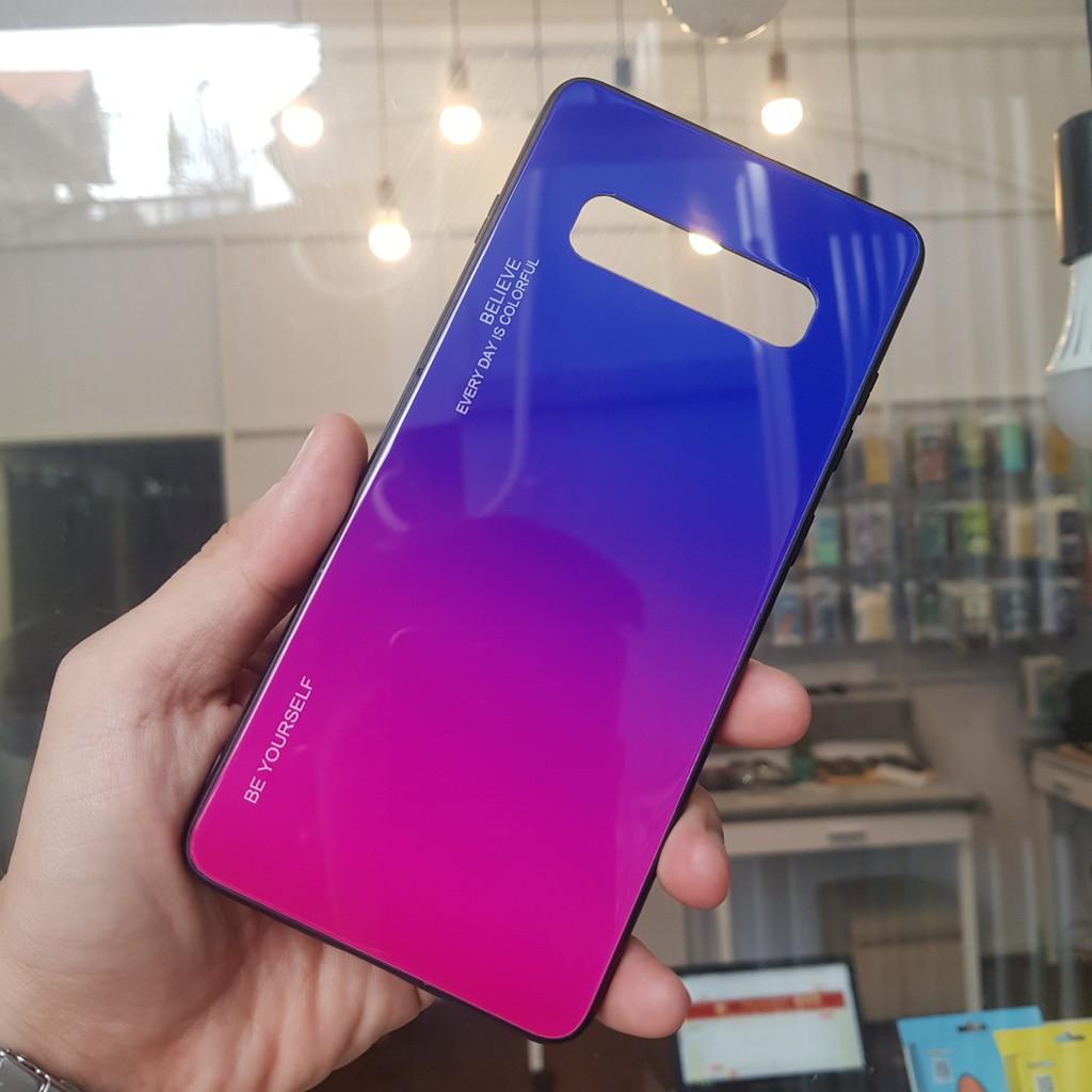 Ốp lưng kính Cho Dòng samsung galaxy S10 / S10+