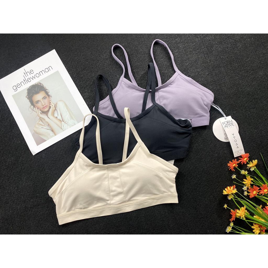 ÁO BRA NỮ dây Tập gym -yoga ,chất thun cotton hàng xuất xịn