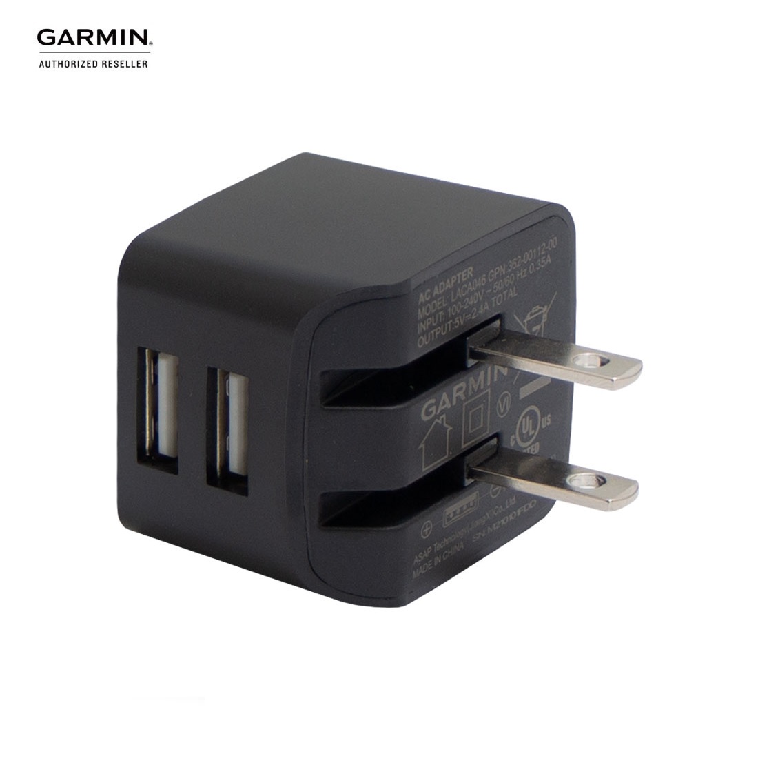 Củ sạc Garmin Dual Port USB Power Adapter (USB-A)_Mới, hàng chính hãng