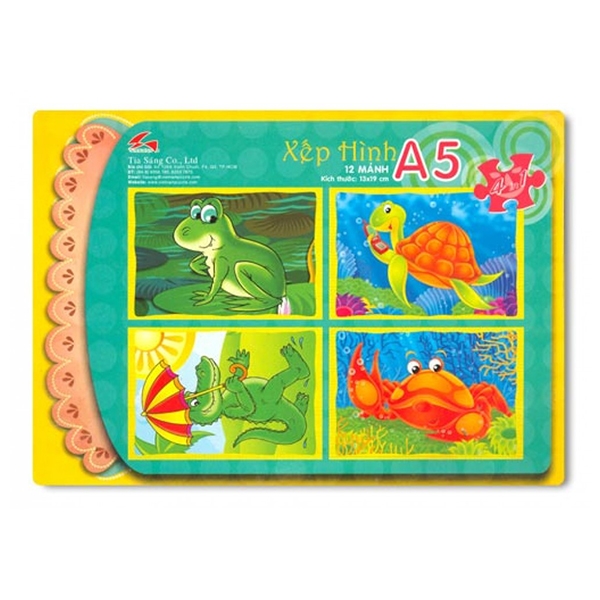 Xếp Hình A5 - Cá Sấu A5-015
