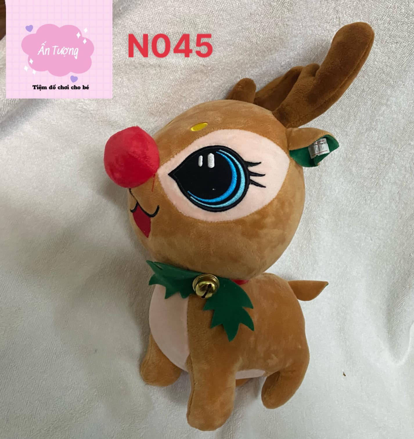 Gấu bông nai tuần lộc giáng sinh Noel- Quà giáng sinh cho bé