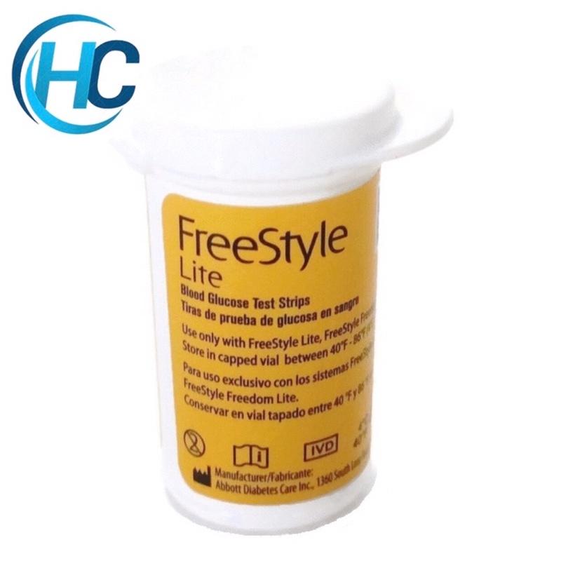 Que Thử Đường Huyết Freestyle Lite (Hộp 50 - 100 que