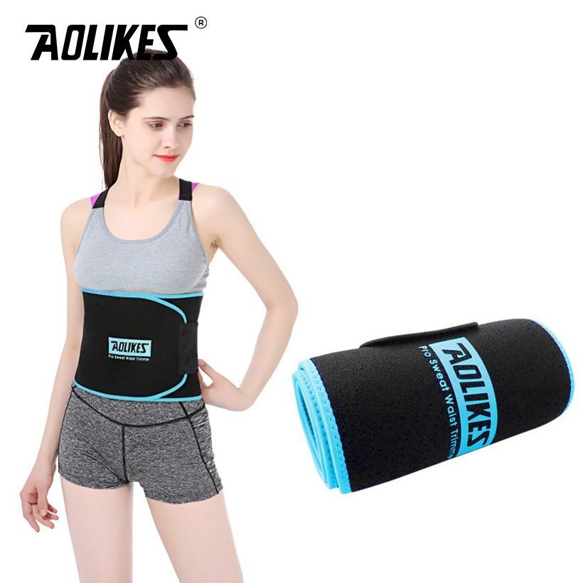 Đai lưng nữ bản to cuốn eo giảm mỡ bụng chính hãng Aolikes AL 7980 tập gym, yoga magic