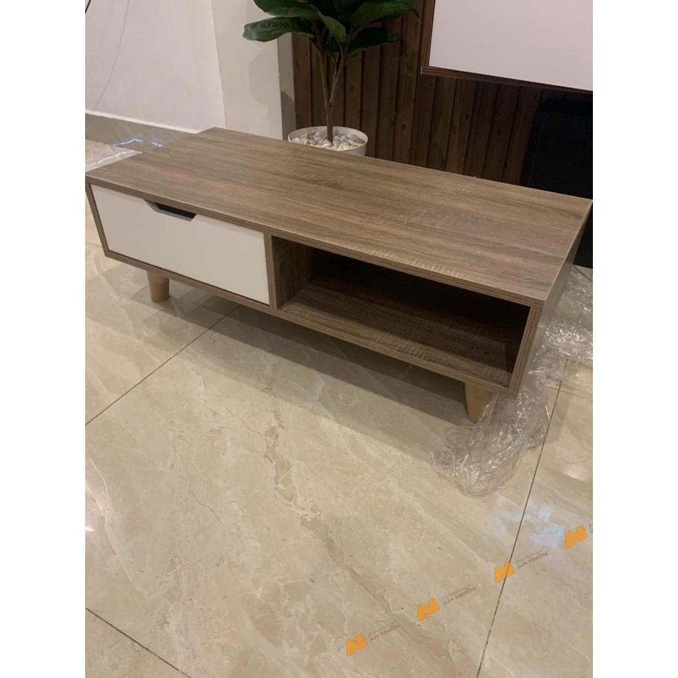 Made in VN-Bàn Trà , Bàn Sofa - Bàn trà sofa có ngăn kéo - gỗ mdf 18mm công ty Mộc Phát độ bền trên 30 năm AN002