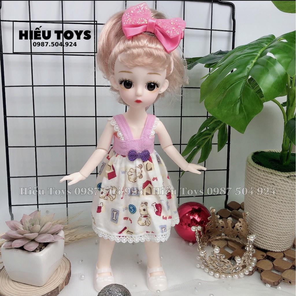 Búp Bê Cho Bé Gái Búp Bê Chibi 30cm Hàng Cao Cấp Có Khớp Cử Động Mọi Hướng Đồ Chơi Trẻ Em