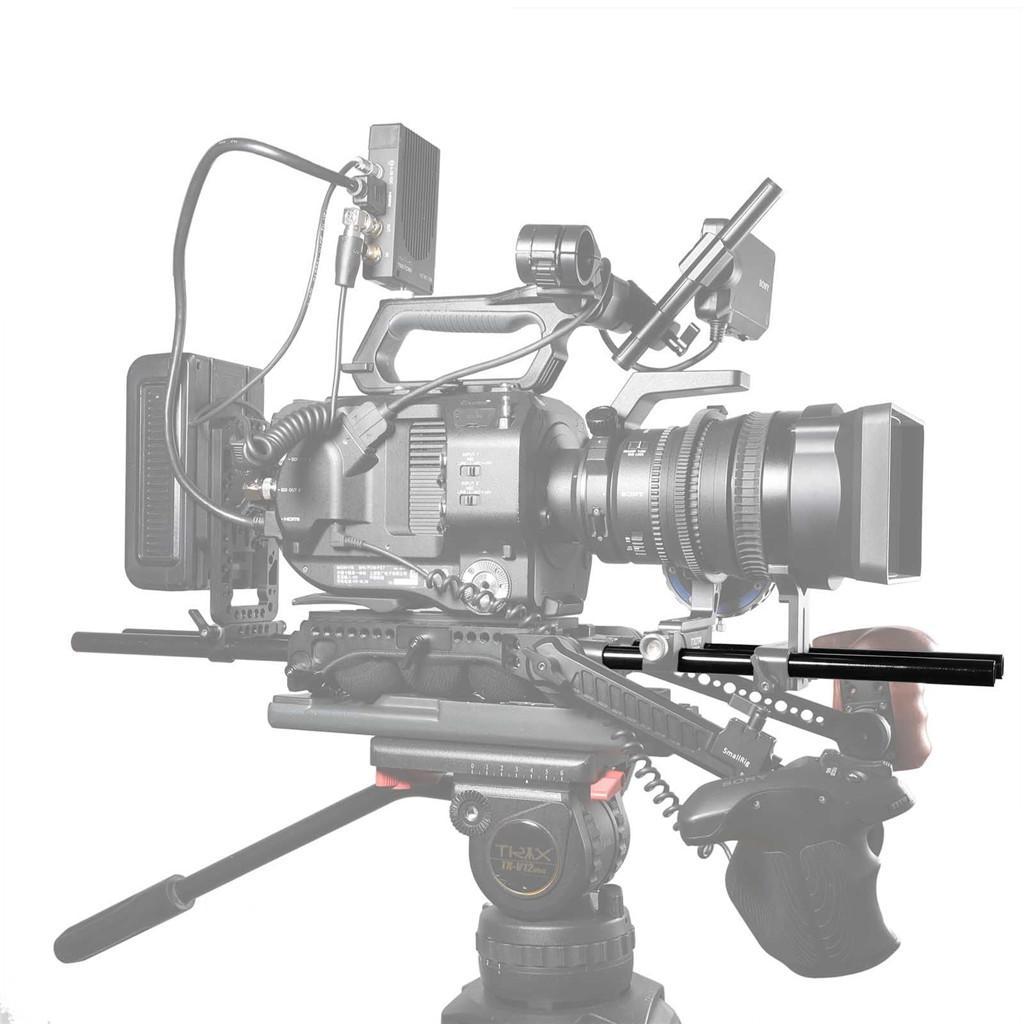 Aluminium 15mm Dia Rod Rail for Handle Extension Hand Grip Follow Focus Rig