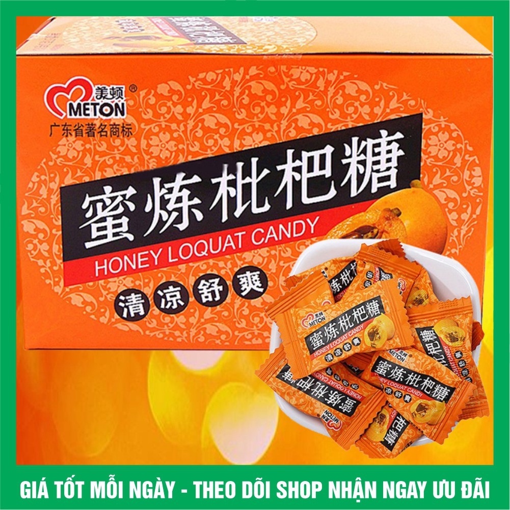 K ẹ o  n g ậ m Meton Honey Loquat Candy / gói