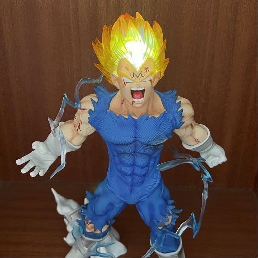 Mô hình nhân vật Vegeta supper saiyan 2 đầu - Figure Dragon ball