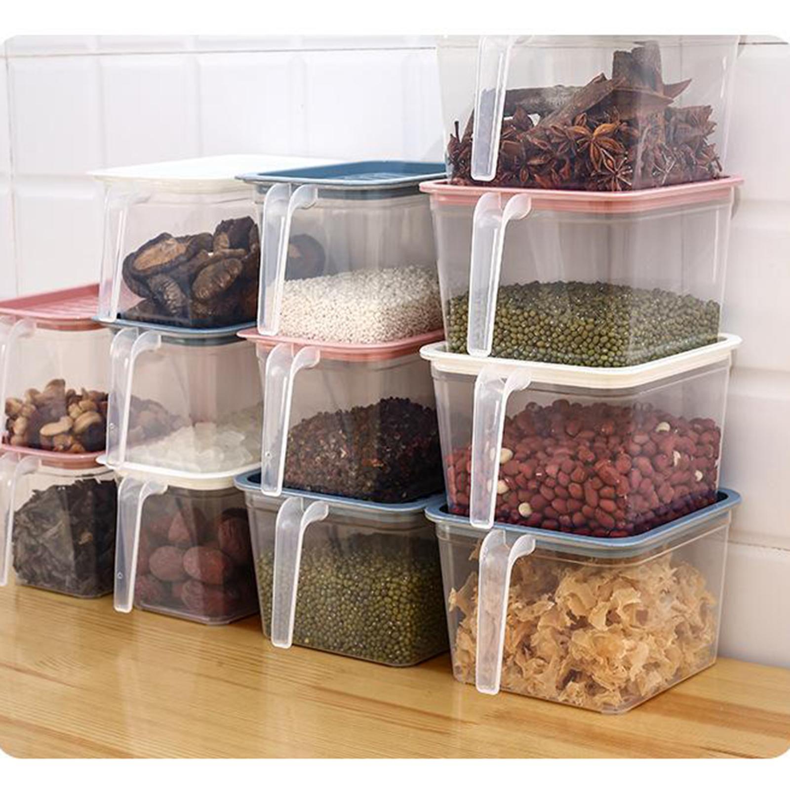 Food Storage Container Set with Airtight Lids Kitchen Organizer