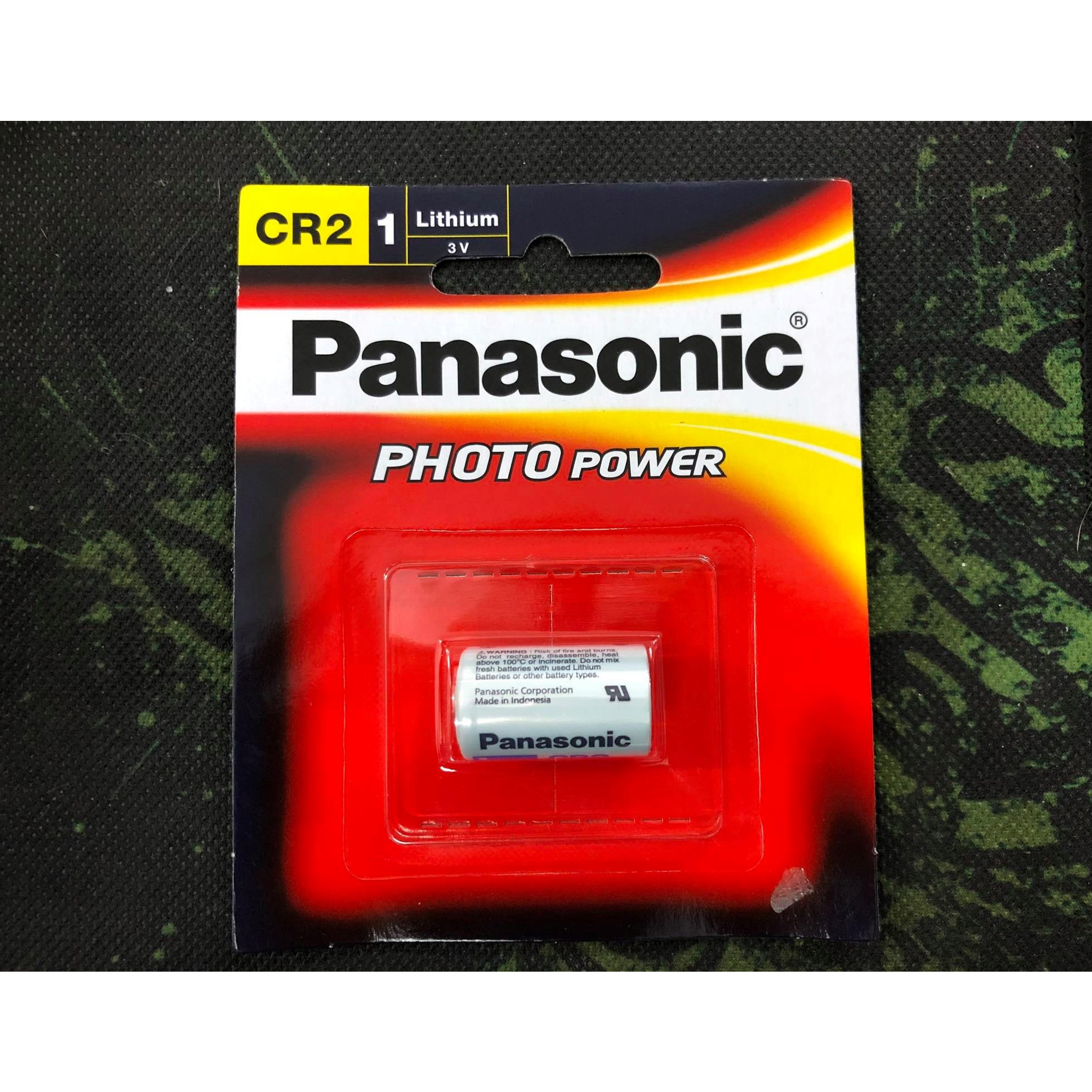 Hình ảnh Pin CR2 Panasonic Lithium Photo Power 3V chính hãng vỉ 1 viên