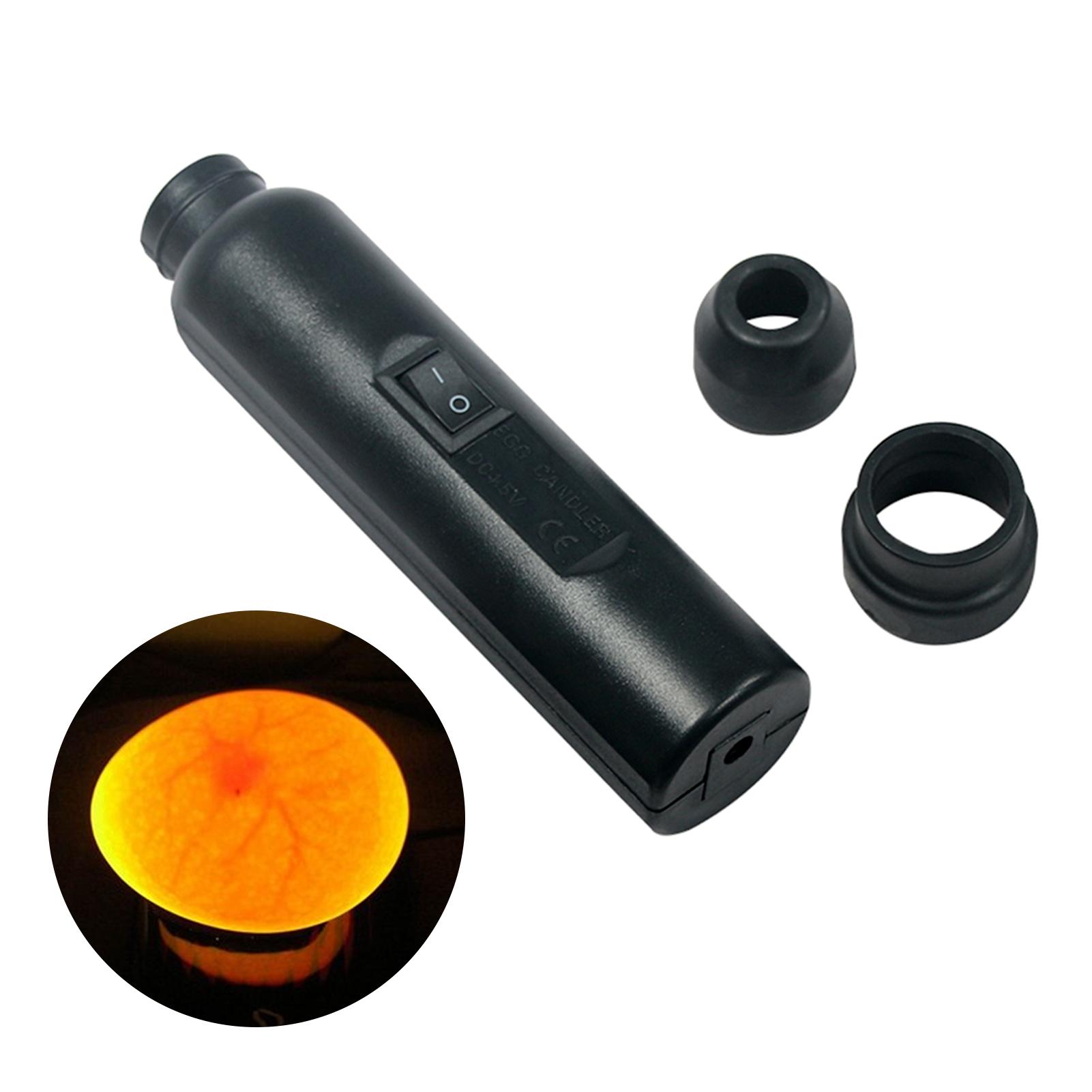 Máy Kiểm Tra Trứng Đèn Led Mát Lạnh Pin Cho Gà Thắp Nến Để Theo Dõi Ấp
