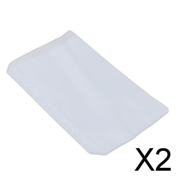 2x10 Binder Pockets 6 Holes Notebook Binder Loose Leaf Bag A6 1