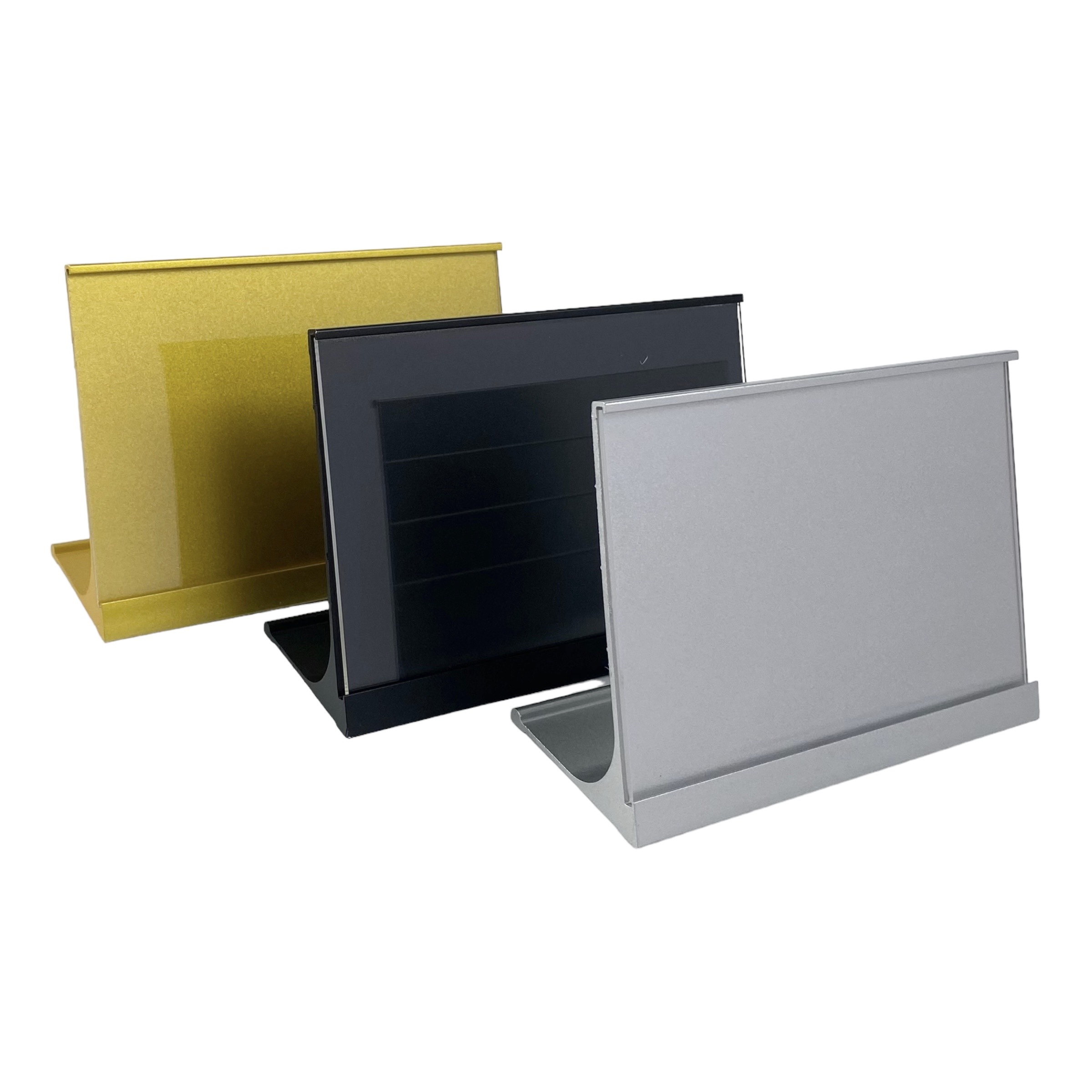 Bảng thông tin để bàn nhôm Enter AL36 150x100mm, Khung thông tin sản phẩm, Khung bảng giá, Kệ trưng bày để bàn