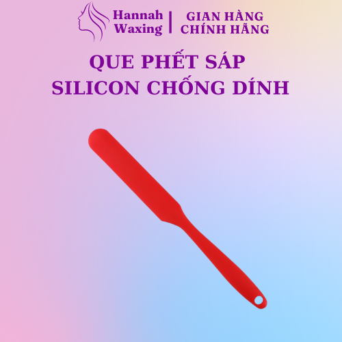 Que Phết Sáp Silicon, Siêu mềm mại, Chống dính | Hannah Waxing