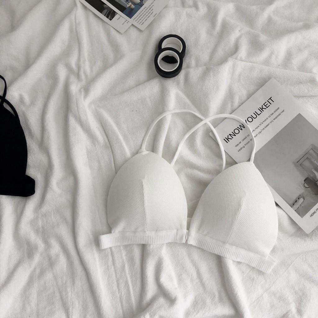 Siêu đẹp - Áo bra thun gân cài trước hót hit _bra 5027