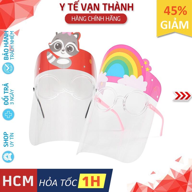 Tấm Chắn Giọt Bắn- Việt Nam (Trẻ Em) (Có Gọng), phòng dịch , chống bụi cho bé -VT0794