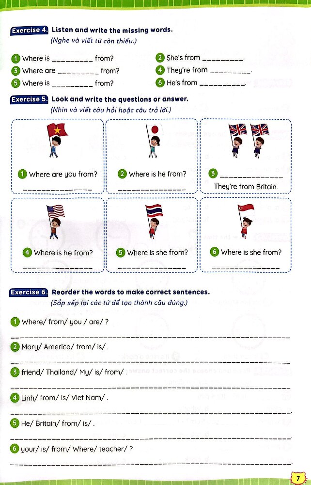 Phiếu Bài Tập Cuối Tuần Tiếng Anh 4 - Global Success (35 Tuần Học) - MEGA