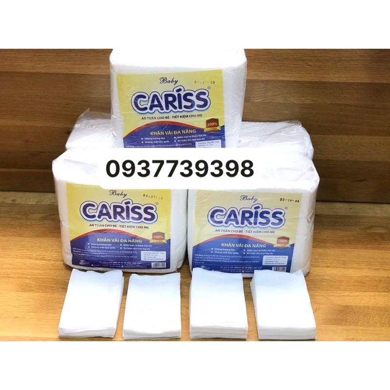 Khăn vải khô đa năng Baby Cariss 500 tờ x 19cm (0,5kg)