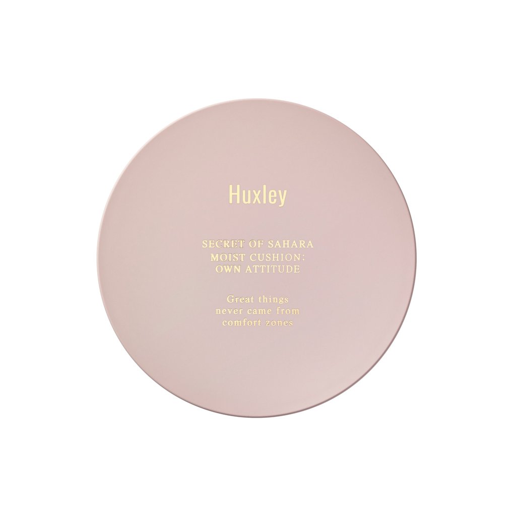 Phấn nước trang điểm mỏng mịn, dưỡng ẩm và che khuyết điểm hoàn hảo Huxley Moist Cushion; Own Attitude 12g