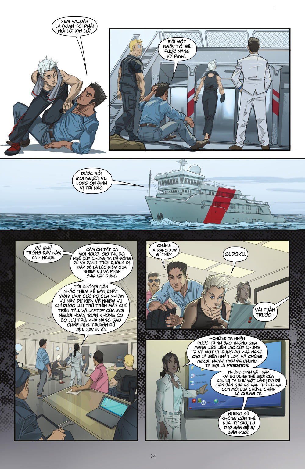predator: hunters - quái thú săn mồi: thợ săn chapter 2.1 6