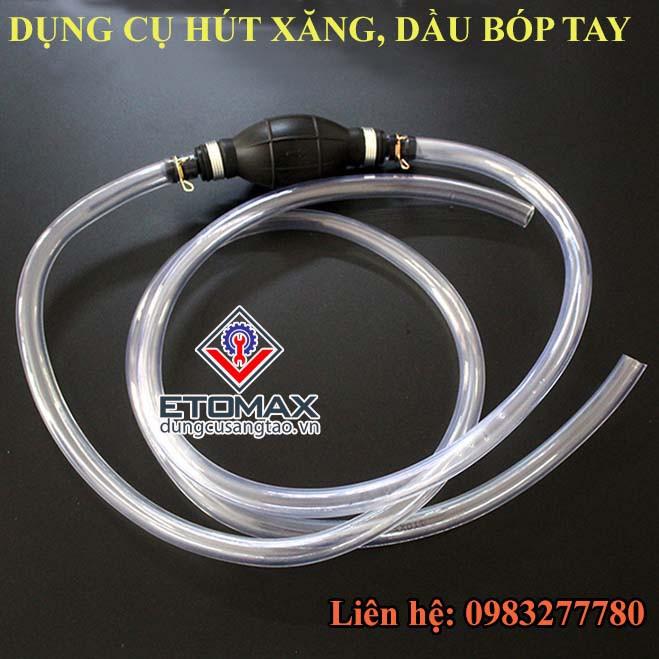 Dụng cụ bơm hút chất lỏng bóp tay