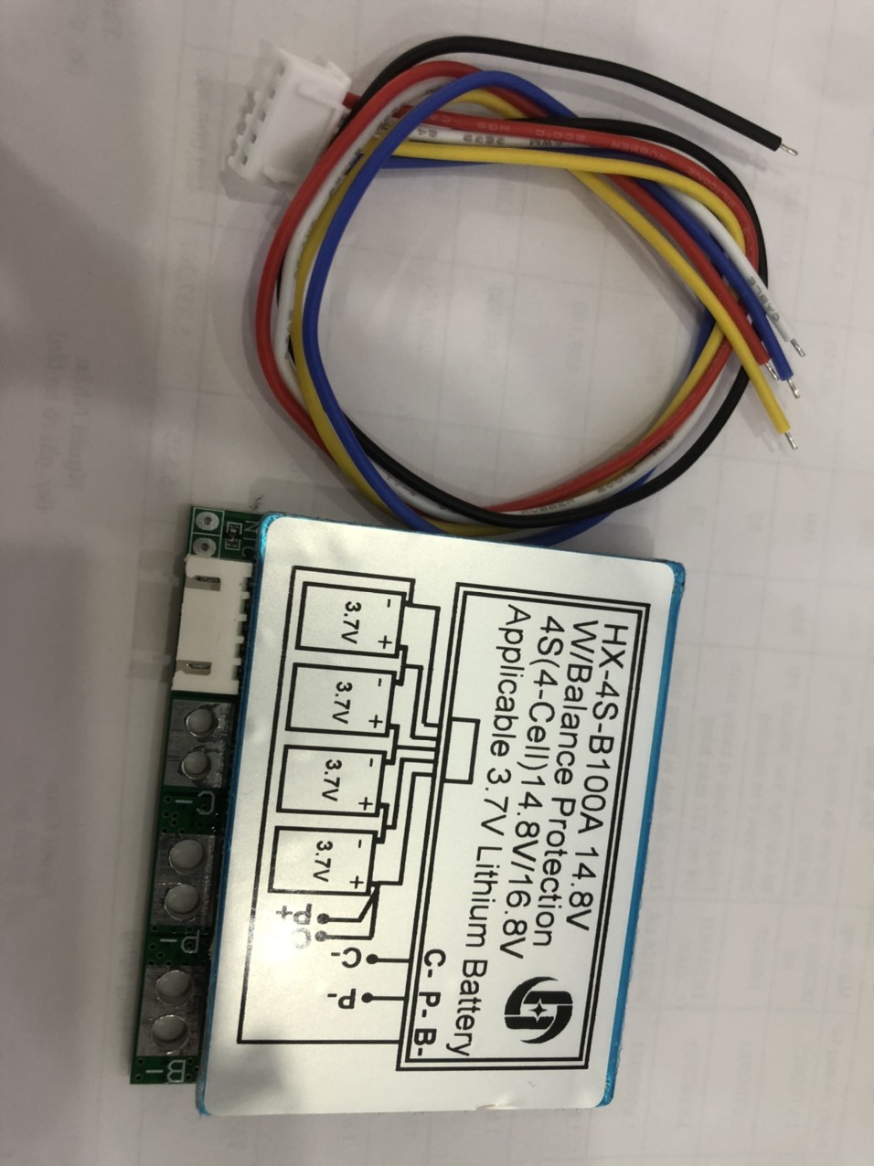 MẠCH SẠC VÀ BẢO VỆ PIN 3.7V 4S / 14.8V - 100A