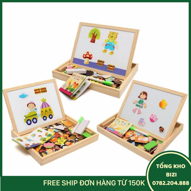 Bảng Ghép Tranh Nam Châm Cho Bé Yêu - Free Ship Toàn Quốc