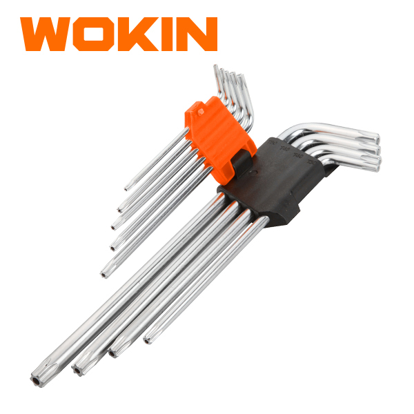 Bộ lục giác dài đầu sao 9 chi tiết WOKIN 207909