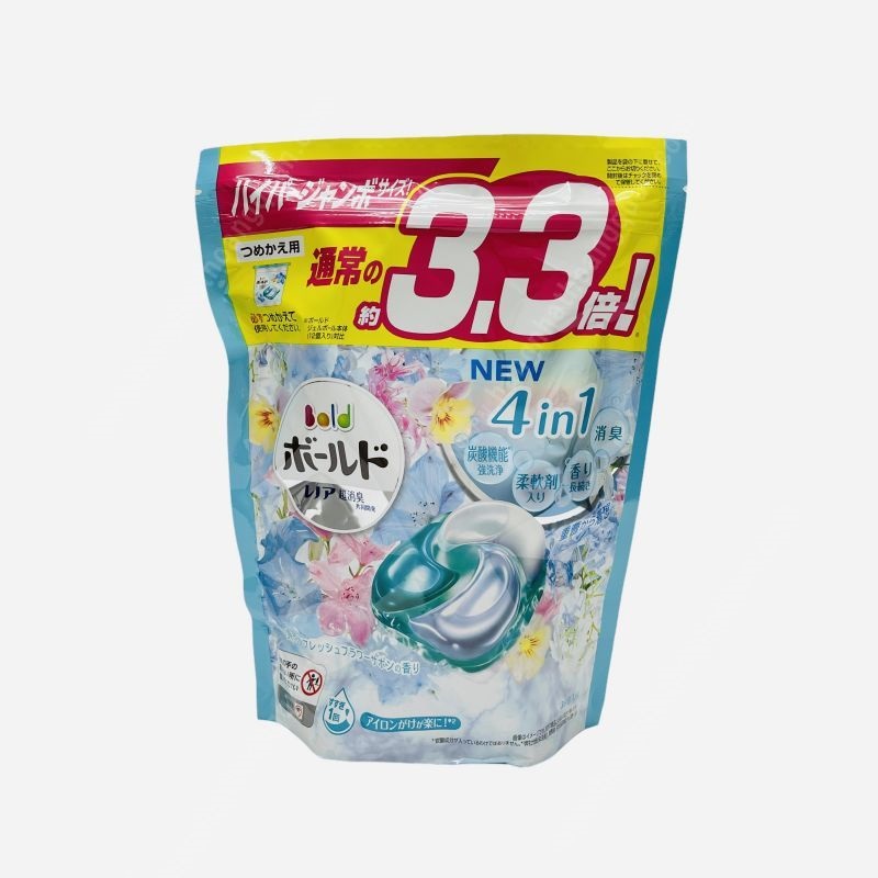 Túi 39 viên giặt xả Gel Ball 4D Nhật Bản