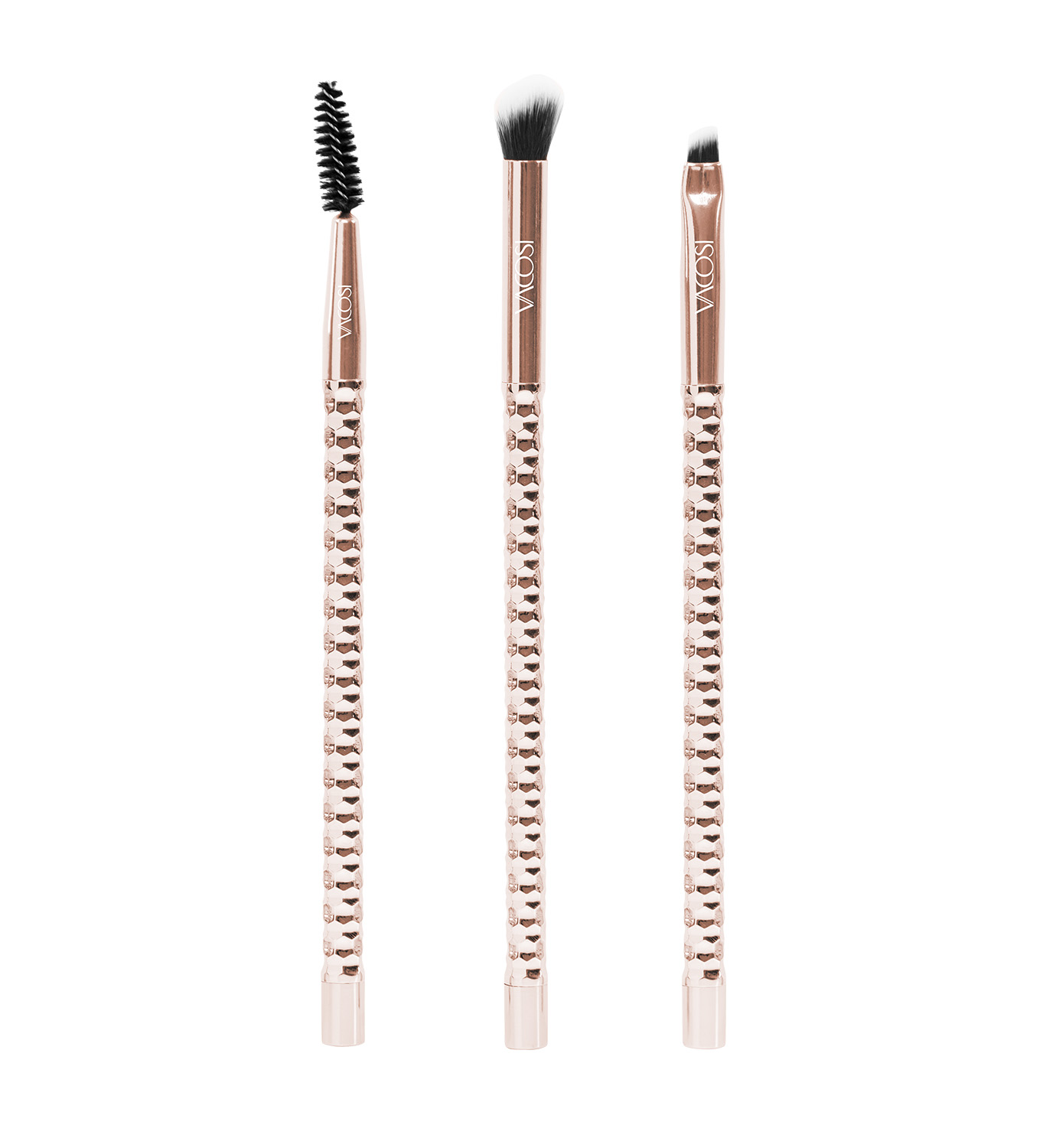 SC01 - BỘ KIT 3 CỌ CHÂN MÀY VACOSI, PHIÊN BẢN GOLDEN DRAGON - VACOSI COVE THE BROWS BRUSH KIT, 3PCS
