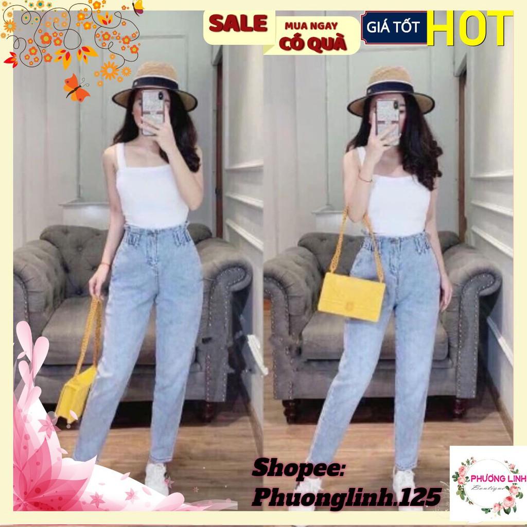 BÁN SỈ QUẦN JEAN BAGGY CẠP CHUN CO GIÃN
